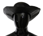 Costume National Black Wide Brim Cowboy Solid Hat